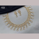 Royal Kundan Jewellery Gold Plated Polki Kundan Stone Necklace Set