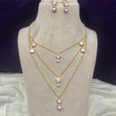 Royal Kundan Jewellery Gold Plated Kundan Stone Necklace Se