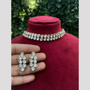 Royal Kundan Jewellery Gold Plated Polki Kundan Stone Necklace Set