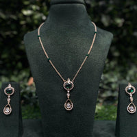 Royal Kundan Jewellery Gold Plated Finish Designer Polki Kundan Necklace Set