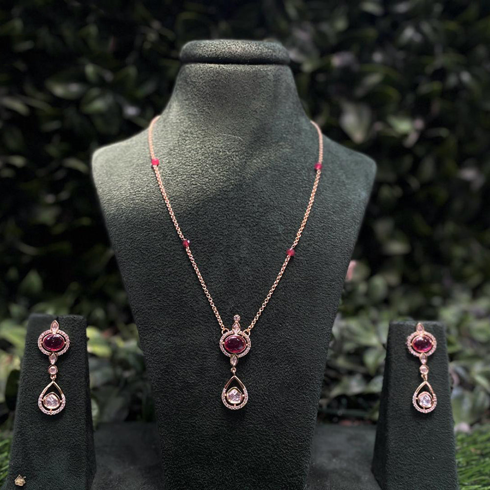 Royal Kundan Jewellery Polki Kundan Festive Necklace Set