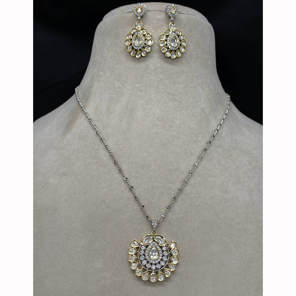 Royal Kundan Jewellery Polki Kundan Festive Necklace Set