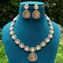 Royal Kundan Jewellery Polki Kundan Stone Festive Necklace Set