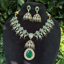 Royal Kundan Jewellery Polki Kundan Stone And Pearl Festive Necklace Set