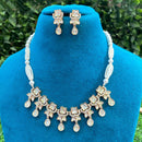 Royal Kundan Jewellery Heritage Polki Kundan And Pearl Necklace Set