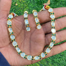 Royal Kundan Jewellery Heritage Polki Kundan Stone Necklace Set