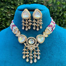 Royal Kundan Jewellery Luxe Polki Kundan And Pearl Designer Necklace Set