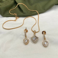 Royal Kundan Jewellery Classic Polki Kundan Stone Pendant Set