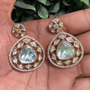 Royal Kundan Jewellery Royal Look Polki Kundan Stone Dangler Earrings