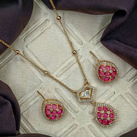 Royal Kundan Jewellery Trendy Polki Kundan Stone Necklace Set