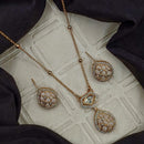 Royal Kundan Jewellery Trendy Polki Kundan Stone Necklace Set