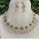 Royal Kundan Jewellery Polki Kundan Stone And Pearl Necklace Set