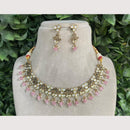Royal Kundan Jewellery Designer Polki Kundan Stone And Pearl Necklace Set