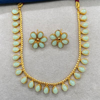 Royal Kundan Jewellery Grand Pota Stone Necklace Set