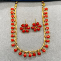 Royal Kundan Jewellery Grand Pota Stone Necklace Set