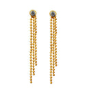 Hania Jewels Gold Plated Dangler Earrings