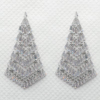 Urthn Premium Quality Cubic Zirconia Stone Dangler Earrings 