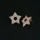 Urthn Cubic Zirconia Stone Classic Stud Earrings