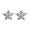 Urthn Cubic Zirconia Stone Classic Stud Earrings