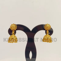 Dariyalal Sales Gold Plated Jhumki Earrings