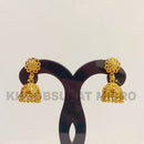 Dariyalal Sales Gold Plated Jhumki Earrings