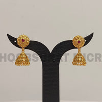 Dariyalal Sales Gold Plated Jhumki Earrings