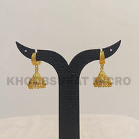 Dariyalal Sales Gold Plated Jhumki Earrings