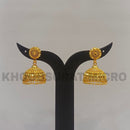 Dariyalal Sales Gold Plated Jhumki Earrings