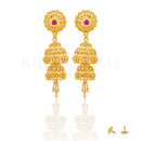 Dariyalal Sales Gold Plated Jhumki Earrings