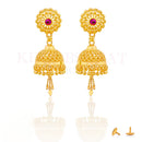Dariyalal Sales Gold Plated Jhumki Earrings