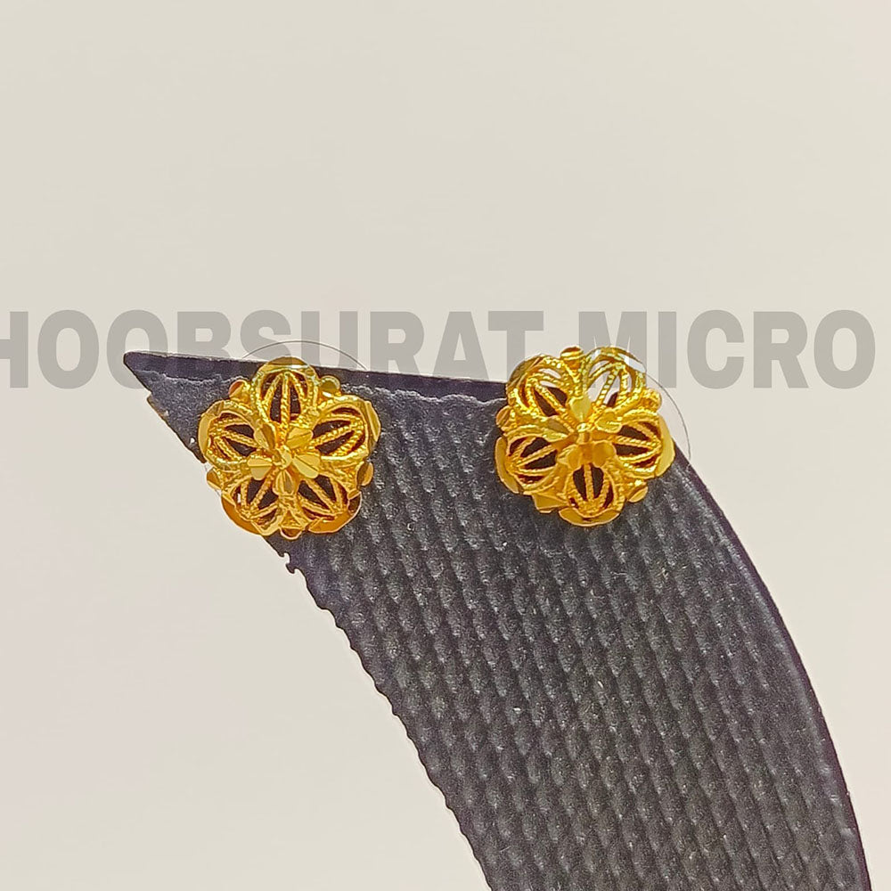 Dariyalal Sales Gold Plated Stud Earrings