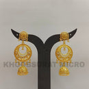 Dariyalal Sales Gold Plated Jhumki Earrings