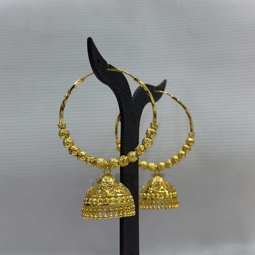 Dariyalal Sales Royal Pearl Ethnic Jhumki Earrings (Pack of 12 & 24)