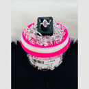 VM Imitation Silver Plated Multi Color Toe Ring