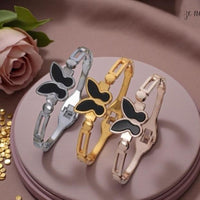VM Imitation Designer Butterfly-Shaped Openable Bracelet