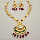 VM Imitation Royal Pota Stone And Beads Pack of 3 Necklace Set