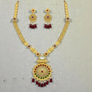 VM Imitation Royal Pota Stone And Beads Pack of 3 Necklace Set