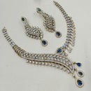 NAFJ Royal Look American Diamond Necklace Set