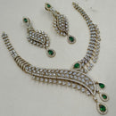 NAFJ Royal Look American Diamond Necklace Set