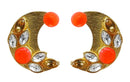  Hania Jewels Stylish Moon Studs Earrings