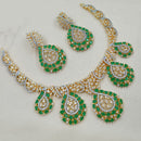 NAFJ Royal Sparkle American Daimond And Austrian Stone Necklace Set