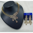 NAFJ Royal Sparkle American Daimond And Austrian Stone Necklace Set