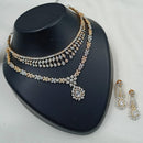 NAFJ Royal Sparkle American Daimond And Austrian Stone Necklace Set