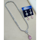 NAFJ Royal Sparkle American Daimond Necklace Set