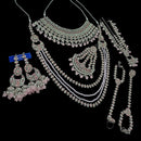 NAFJ Grand Austrian Stone Wedding Special Beaded Bridal Set