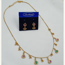NAFJ Royal Pota Stone And Pearl Necklace Set