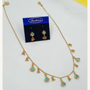 NAFJ Royal Pota Stone And Pearl Necklace Set