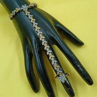 NAFJ Austrian Stone Designer Hand Harness