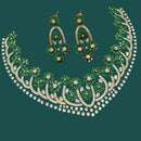 NAFJ Glamorous American Diamond Necklace Set