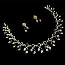 NAFJ Glamorous Austrian Stone Designer Necklace Set